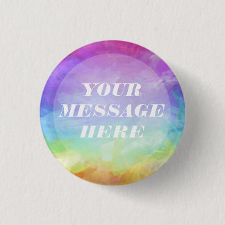 Badge Rond 2,50 Cm Personnalisez votre propre arc-en-ciel