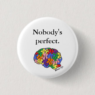Badge Rond 2,50 Cm "Personne" bouton parfait