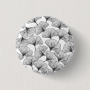 Badge Rond 2,50 Cm Pétales roses