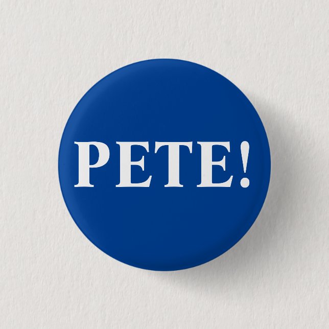 Badge Rond 2,50 Cm Pete! (Devant)