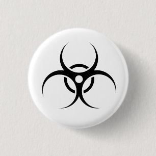 Badge Rond 2,50 Cm Petit, 1 bouton rond de pouce de ¼