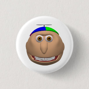 Badge Rond 2,50 Cm Petit bouton de type