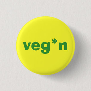 Badge Rond 2,50 Cm petit bouton de veg*n