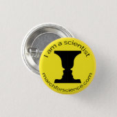 Badge Rond 2,50 Cm Petit bouton - les sciences sociales (Devant & derrière)