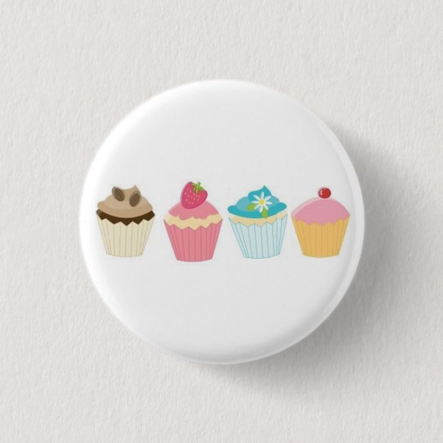 Badge Rond 2,50 Cm Petit gâteau (Devant)