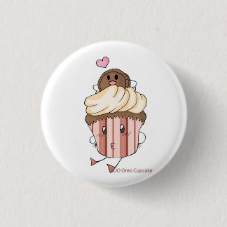 Badge Rond 2,50 Cm Petit gâteau d'EDO Oreo