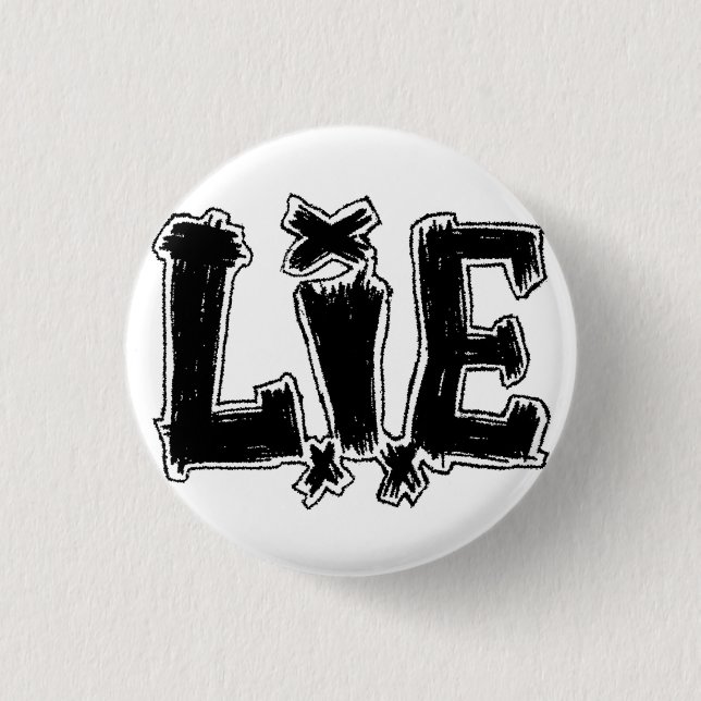 Badge Rond 2,50 Cm Petit insigne (Devant)