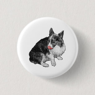 Badge Rond 2,50 Cm Petit Lick, Gros Oreilles