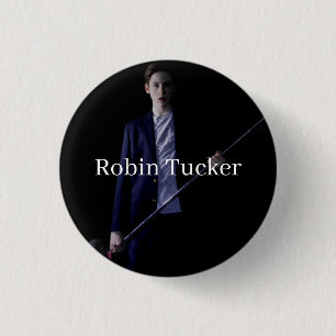 Badge Rond 2,50 Cm Petit Pin #1 de Robin Tucker