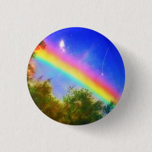 Badge Rond 2,50 Cm PETIT PIN de l'ARC-EN-CIEL 1COSMIC