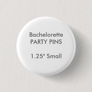 Badge Rond 2,50 Cm Petit Pin rond de partie de Bachelorette de la