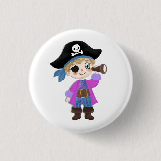 Badge Rond 2,50 Cm petit pirate