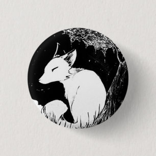 Badge Rond 2,50 Cm Peu de Fox