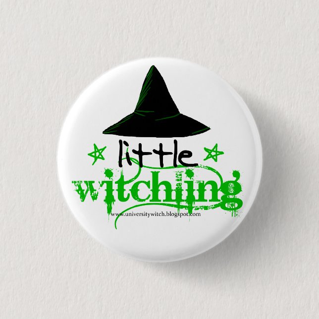 Badge Rond 2,50 Cm Peu de Pin de Witchling (Devant)