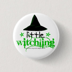 Badge Rond 2,50 Cm Peu de Pin de Witchling