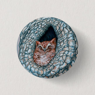 Badge Rond 2,50 Cm Peu d'Owlette