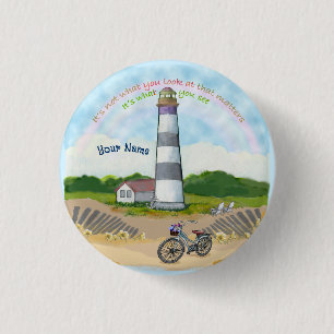 Badge Rond 2,50 Cm Phare de Bike Choice