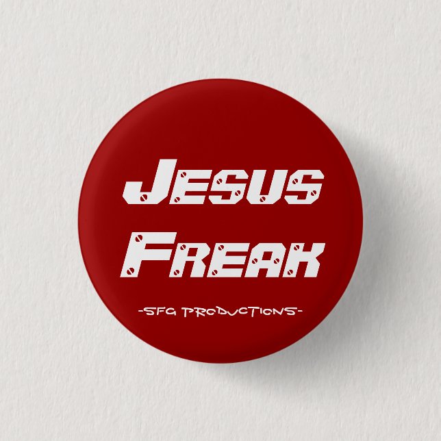 Badge Rond 2,50 Cm Phénomène de Jésus, - productions de SFG (Devant)