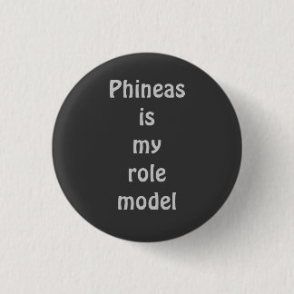 Badge Rond 2,50 Cm Phineas est mon modèle