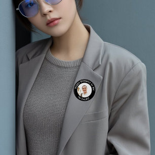 Badge Rond 2,50 Cm Photo d'anniversaire personnalisée, votre insigne 