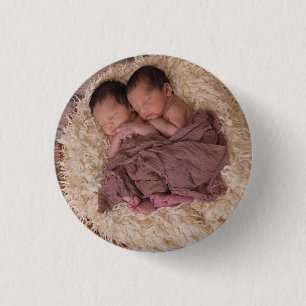 Badge Rond 2,50 Cm Photo personnalisée