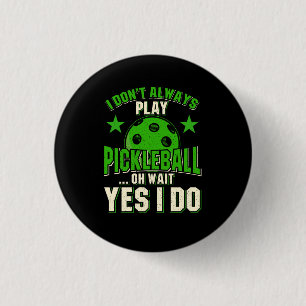 Badge Rond 2,50 Cm Pickleball