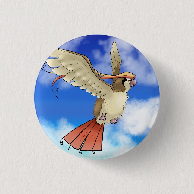 Badge Rond 2,50 Cm Pidge Ot (Devant)