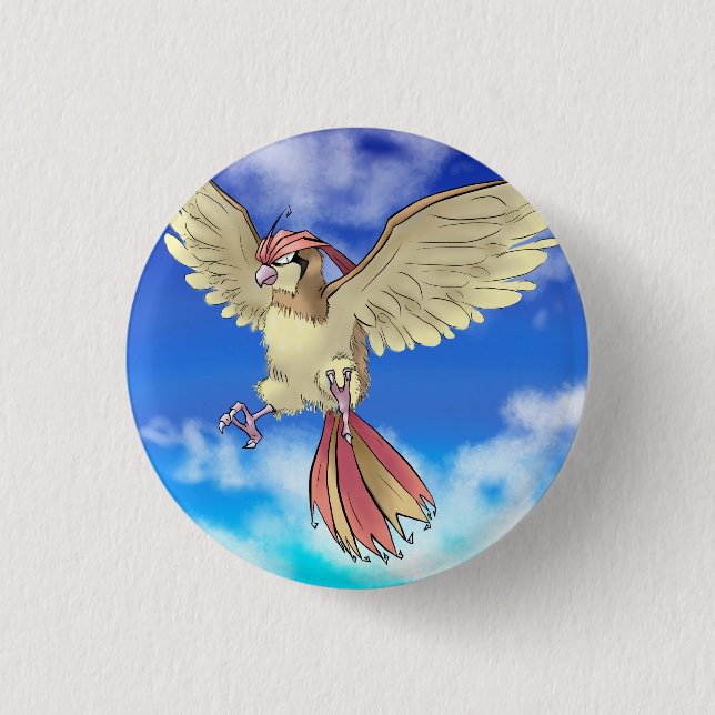 Badge Rond 2,50 Cm Pidge Otto (Devant)