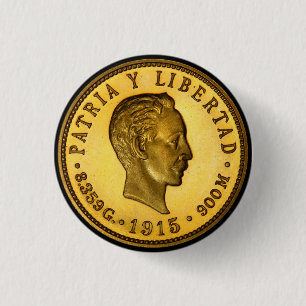 Badge Rond 2,50 Cm Pièce Jose Marti (1915)