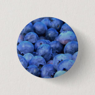 Badge Rond 2,50 Cm pile de bleuets
