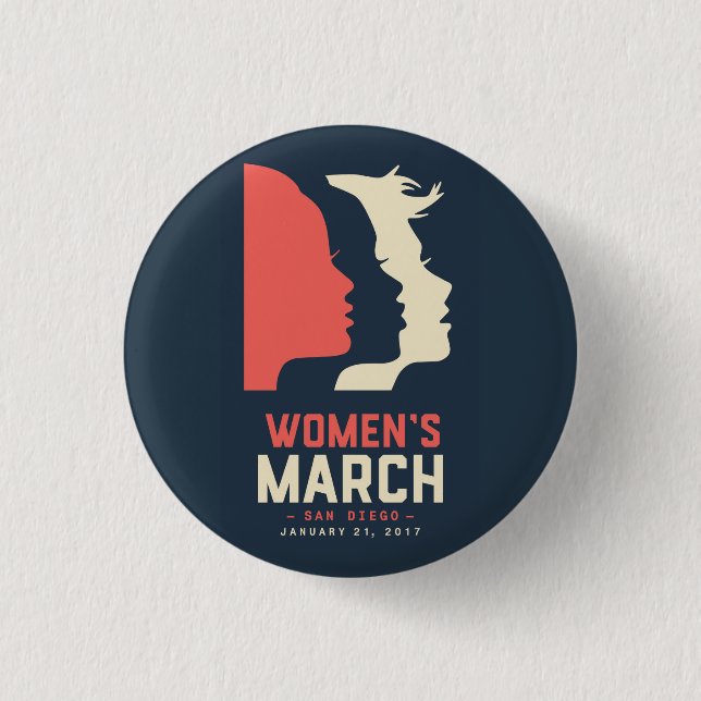 Badge Rond 2,50 Cm Pin collectable de WMSD 2017 (Devant)