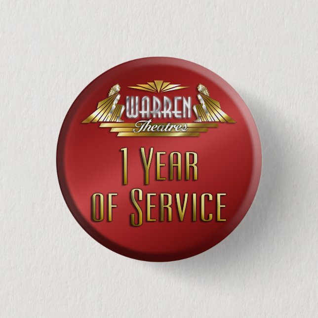 Badge Rond 2,50 Cm Pin de 1 an (Devant)