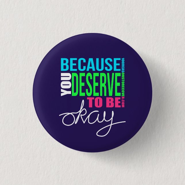 Badge Rond 2,50 Cm Pin de bouton - Petit (Devant)