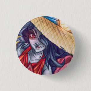 Badge Rond 2,50 Cm Pin de casquette de la Reine de vampire