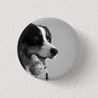 Badge Rond 2,50 Cm Pin de chien