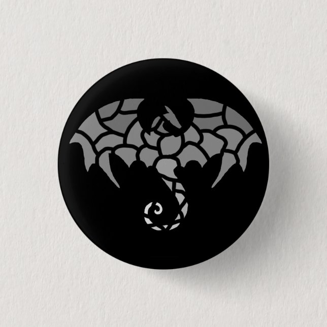 Badge Rond 2,50 Cm Pin de dragon de Mercury (Devant)