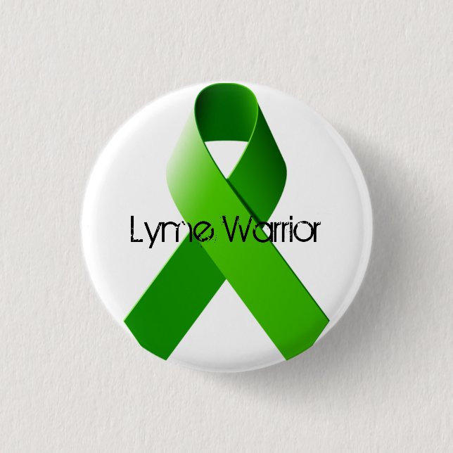 Badge Rond 2,50 Cm Pin de guerrier de Lyme (Devant)