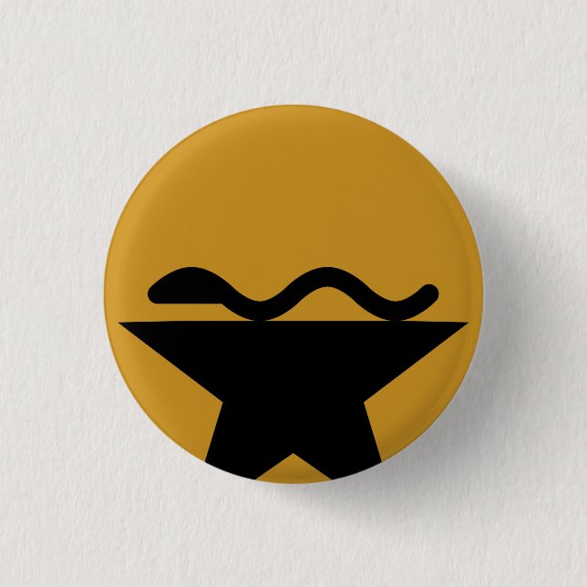 Badge Rond 2,50 Cm Pin de Hamilton Snerd (Devant)