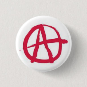 Badge Rond 2,50 Cm Pin de logo d'anarchie