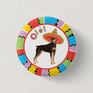 Badge Rond 2,50 Cm Pin de minute de fiesta