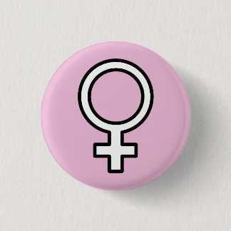 Badge Rond 2,50 Cm Pin de puissance de fille