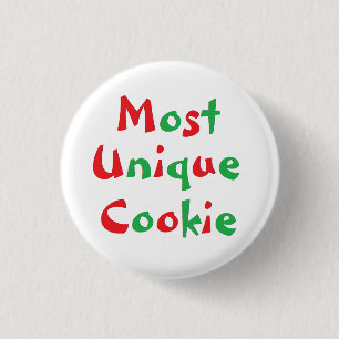 Badge Rond 2,50 Cm Pin de récompense de "la plupart de biscuit