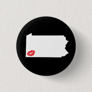 Badge Rond 2,50 Cm Pin de ride de Pittsburgh