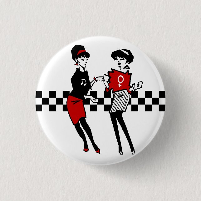 Badge Rond 2,50 Cm Pin de Ska (Devant)