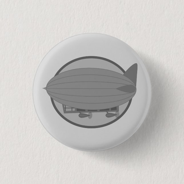 Badge Rond 2,50 Cm Pin de zeppelin (Devant)