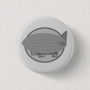 Badge Rond 2,50 Cm Pin de zeppelin