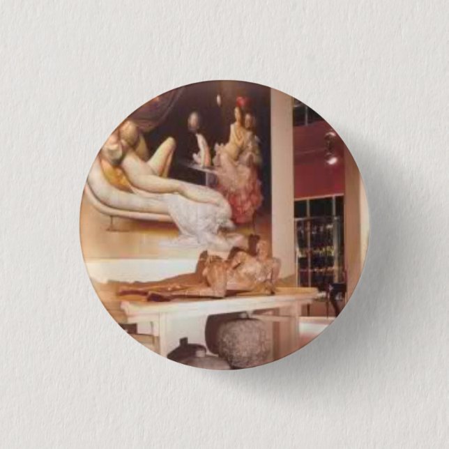 Badge Rond 2,50 Cm Pin "dédoublez bande" d'avant-garde de chevalier (Devant)