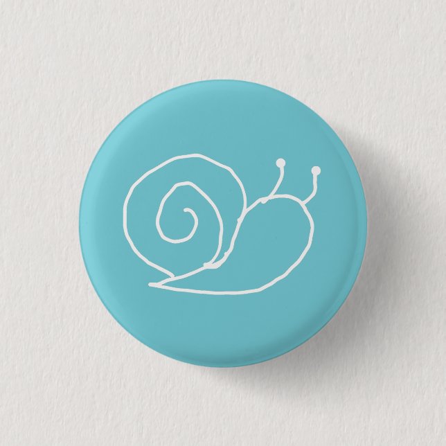 Badge Rond 2,50 Cm Pin d'escargot (Devant)