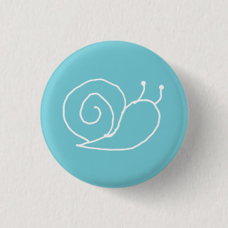 Badge Rond 2,50 Cm Pin d'escargot