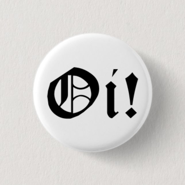 Badge Rond 2,50 Cm Pin d'Oi (Devant)
